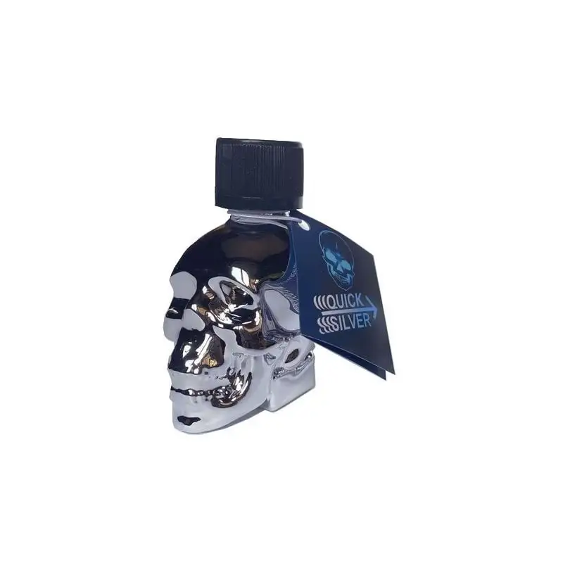 LBP - LRP Associes Poppers Quick Silver Skull 25ml Amyle 1 LBP - LRP Associes Poppers Quick Silver Skull 25ml Amyle