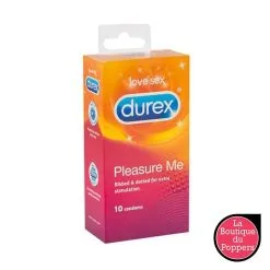 LBP - LRP Associes Préservatifs Durex Pleasure Me Nervurés X10