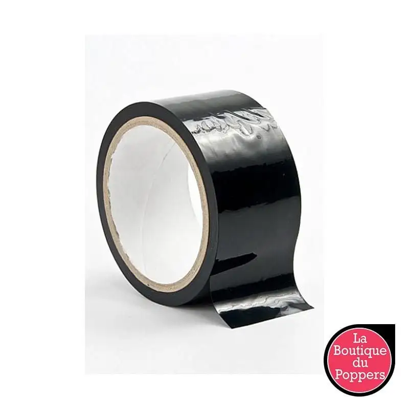 LBP - LRP Associes Ruban Adhésif Noir Bondage 20m 1 LBP - LRP Associes Ruban Adhésif Noir Bondage 20m