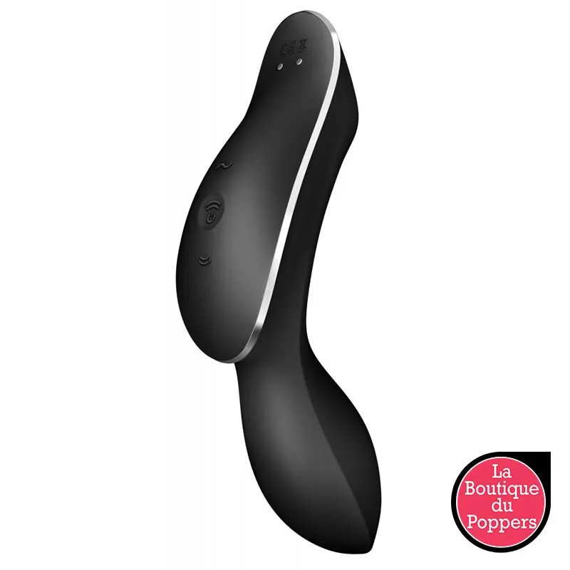 LBP - LRP Associes Stimulateur De Clitoris Curvy Trinity 2 Satisfyer Noir 1 LBP - LRP Associes Stimulateur De Clitoris Curvy Trinity 2 Satisfyer Noir