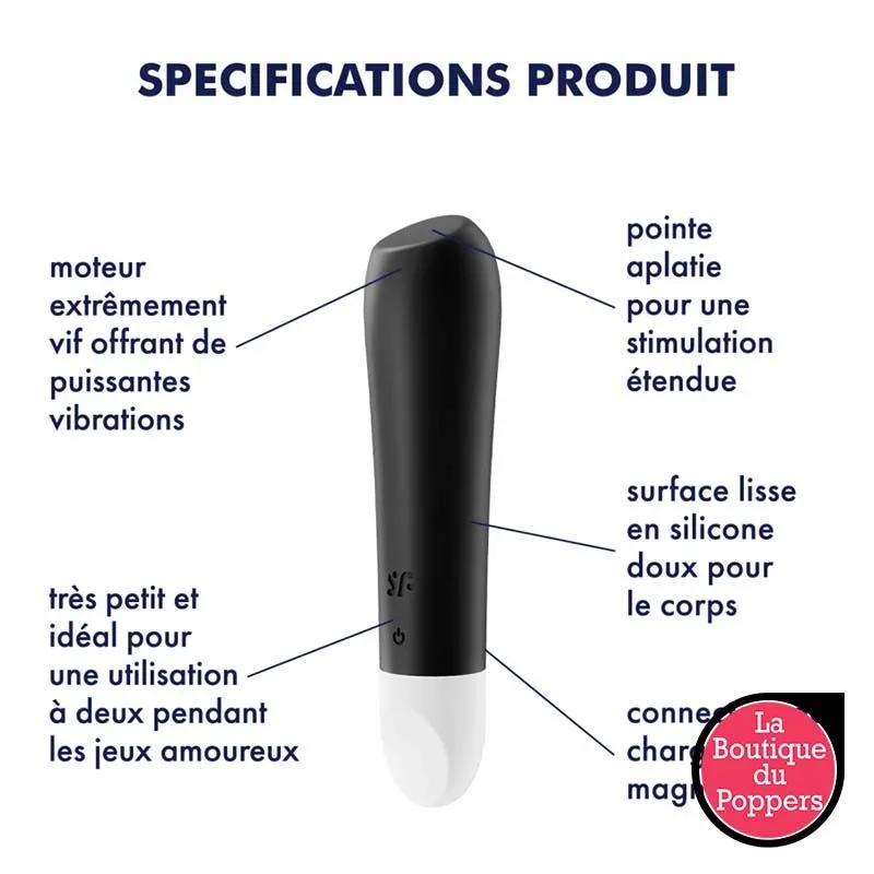 LBP - LRP Associes Stimulateur De Clitoris Satisfyer Bullet 2 2 LBP - LRP Associes Stimulateur De Clitoris Satisfyer Bullet 2 – Image 2