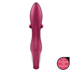 LBP - LRP Associes Vibro Rabbit Embrace Me Satisfyer 20cm Fuchsia -Poppers Soldes vibro rabbit embrace me satisfyer 20cm fuchsia 3