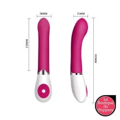 LBP - LRP Associes Vibromasseur Daniel Rose - 19.5 X 3.1 Cm -Poppers Soldes vibromasseur daniel rose 195 x 31 cm 5